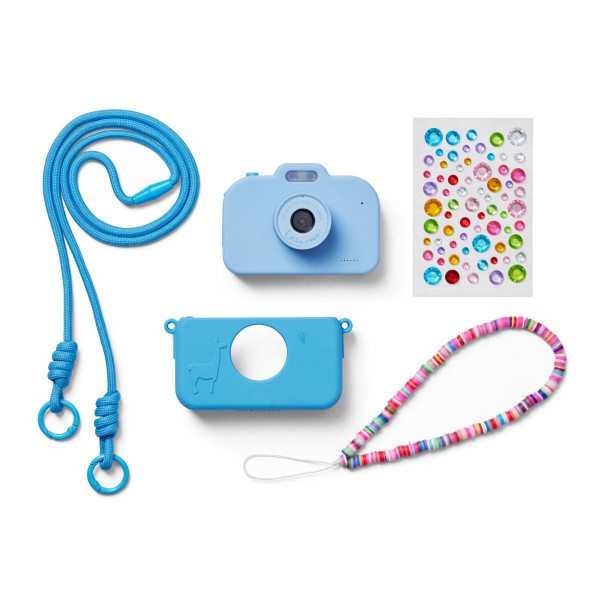 Lalarma Camera Set with Silicone Case, Jewellery Box, Hanger & Sticker Sheet