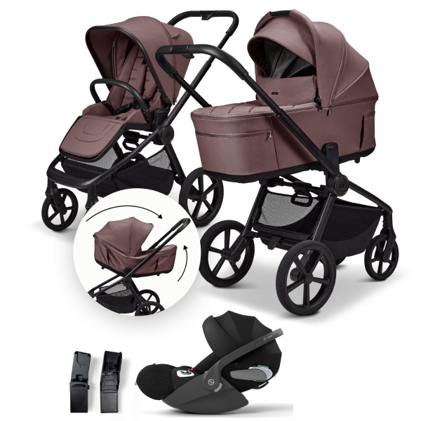Moon ReSea Fold Kinderwagen Set 3 in 1 inkl. Cybex Cloud T i-Size Babyschale 2026