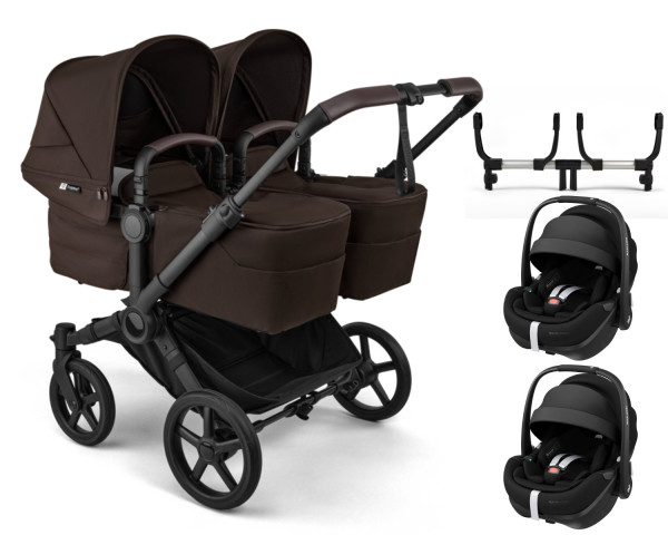 Bugaboo Donkey 6 Twin 3-in-1 incl. 2x Maxi Cosi Pebble 360 Pro2