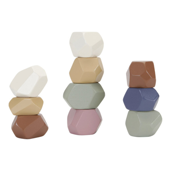 Little Dutch Wooden Stacking Stones FSC
