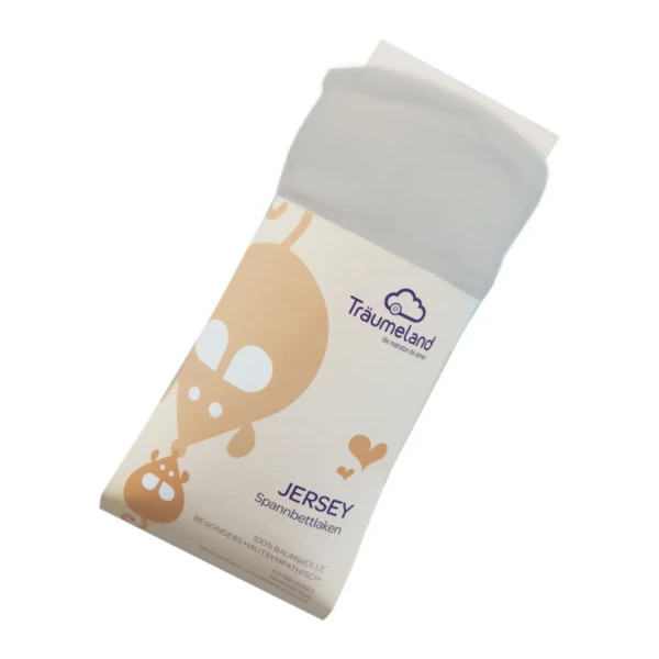 Träumeland Spannbetttuch Jersey 60x120/ 70x140 cm