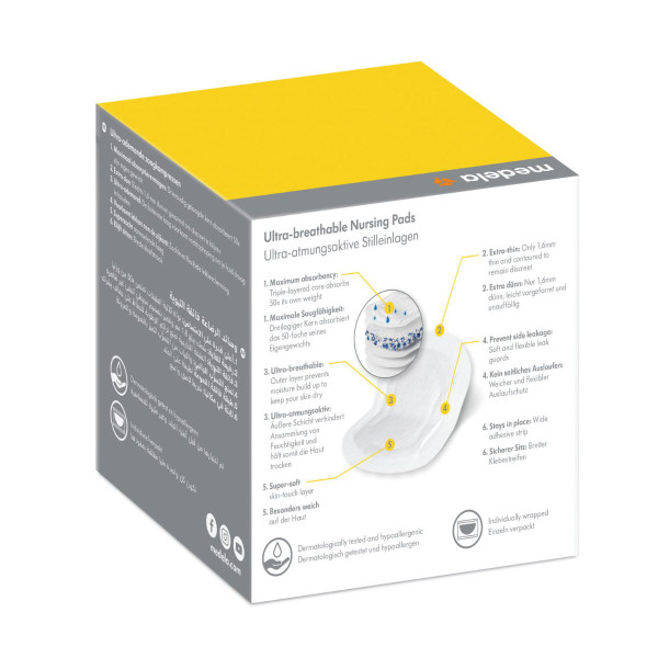 Medela Ultra-Breathable Disposable Nursing Pads