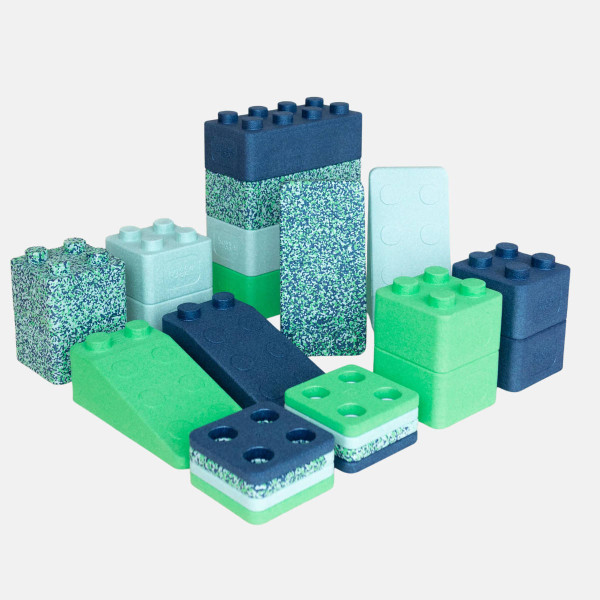 bygge 24-teiliges Set "KREATIVFYR"