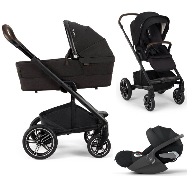 Nuna MIXX Next Kinderwagen Set 3 in 1 inkl. Cybex Cloud T i-Size Babyschale
