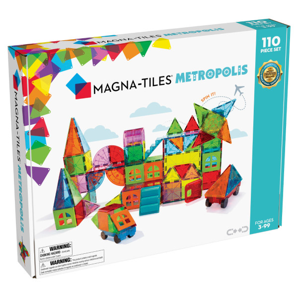 Magna-Tiles Metropolis – 110 Pieces