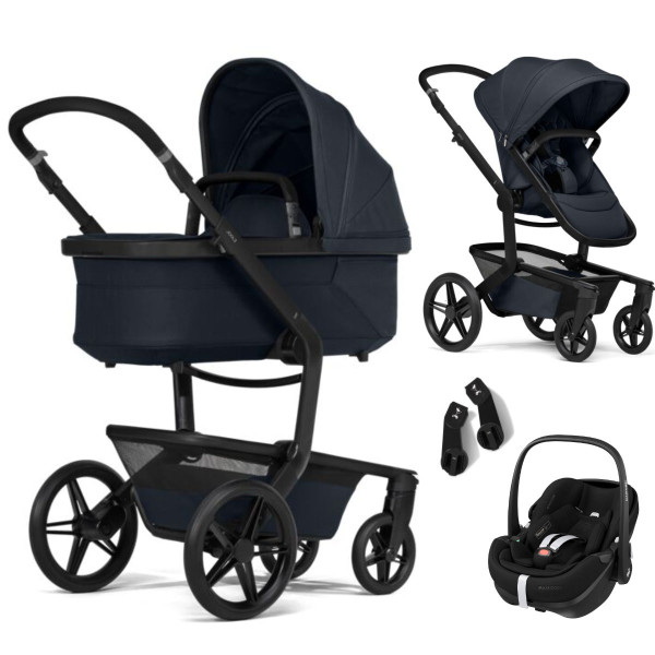 Joolz Day5 Pram Set 3 in 1 Including Maxi Cosi Pebble 360 Pro2 i.-Size Infant Car Seat
