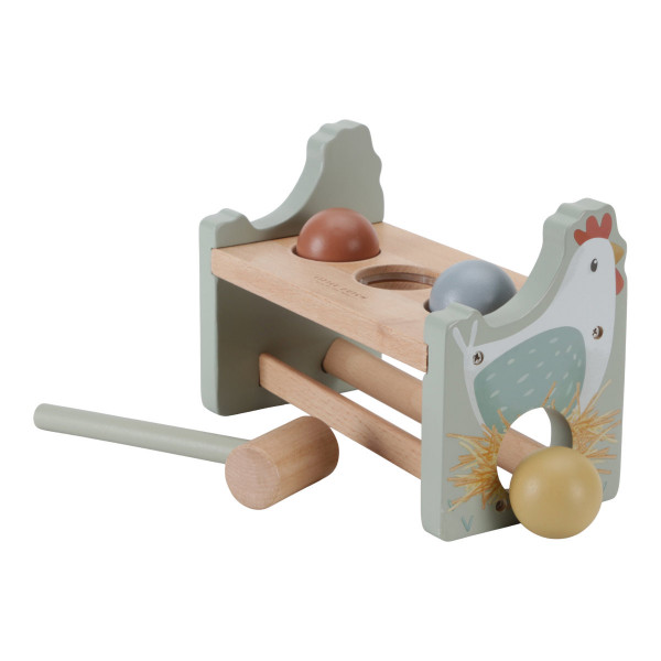 Little Dutch Hammer Bench with Rolling Balls