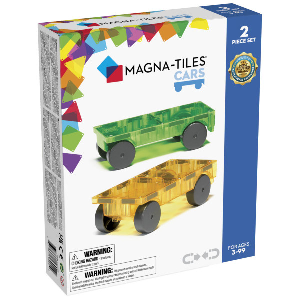 Magna-Tiles Cars – 2 Cars