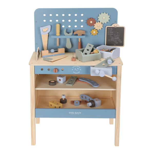 Little Dutch Wooden Workbench with Accessories, FSC
