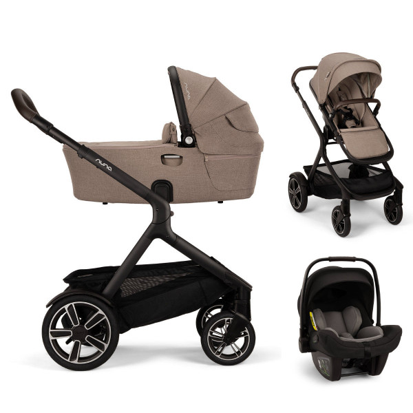 Nuna DEMI Next Stroller Set 3‑in‑1 incl. Nuna PIPA Next i‑Size Infant Car Seat