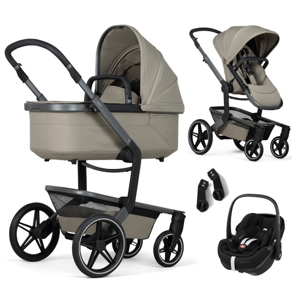 Joolz Day5 Pram Set 3 in 1 Including Maxi Cosi Pebble 360 Pro2 i.-Size Infant Car Seat