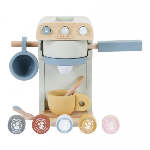 Little Dutch Wooden Coffee machine, FSC Wood