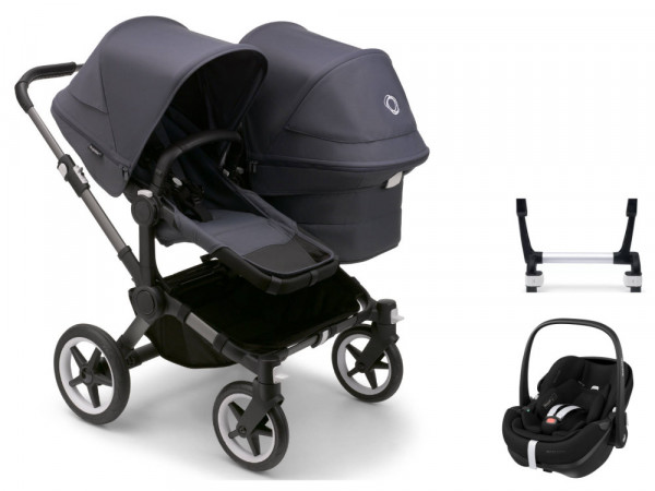 Bugaboo Donkey 5 Duo pushchair set 3 in 1 incl. Maxi Cosi Pebble 360 Pro2 i-Size Infant Car Seat