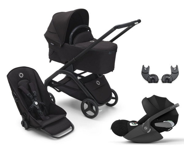 Bugaboo Dragonfly Pram Set 3 in 1 incl. Cybex Cloud T I-size Carseat