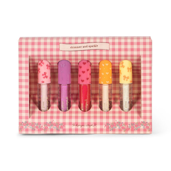 Konges Sløjd Glitter Lip Gloss 5-Pack
