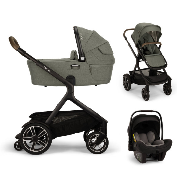 Nuna DEMI Next Stroller Set 3‑in‑1 incl. Nuna PIPA Next i‑Size Infant Car Seat