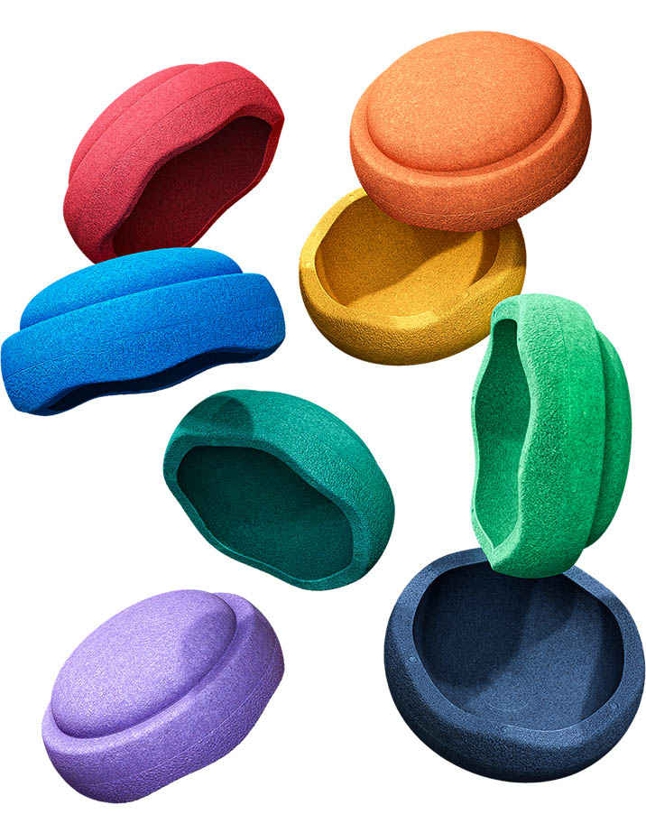 Stapelstein Rainbow Classic 8 Stk. Kindermaxx