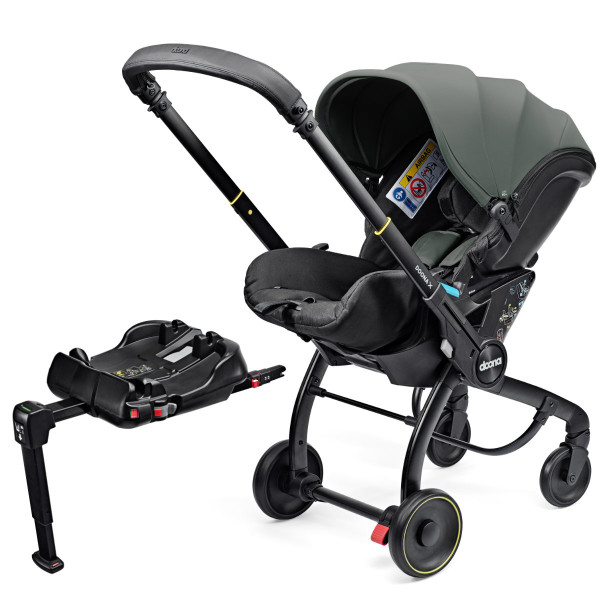 Doona X Infant Car Seat / Stroller with Doona X Isofix Base