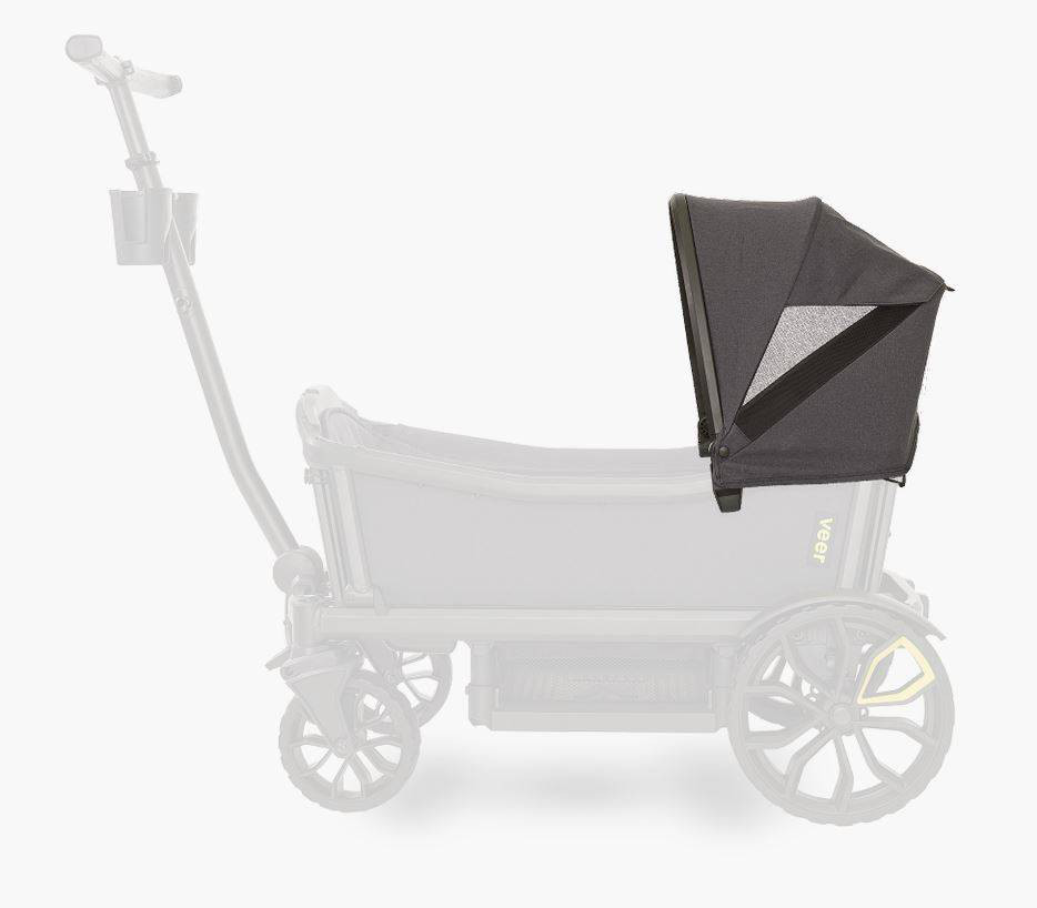 VEER Cruiser Bollerwagen Sonnendach Dunkelgrau/ Schwarz Image