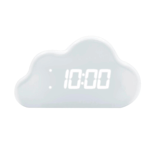 Lalarma Digital Cloud Alarm Clock with Thermometer & Mood Light