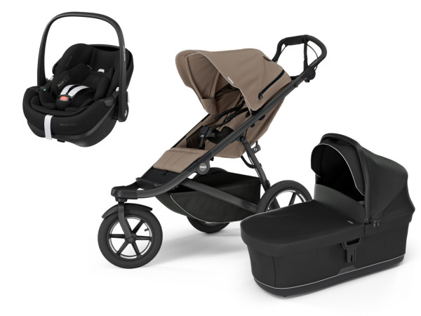 Thule Urban Glide 3 Kinderwagen Set 3 in 1 inkl. Maxi Cosi Pebble 360 Pro 2 I-Size