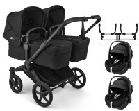 Bugaboo Donkey 6 Twin Kinderwagen Set 3 in 1 inkl. Maxi Cosi Pebble 360 Pro2 Babyschale