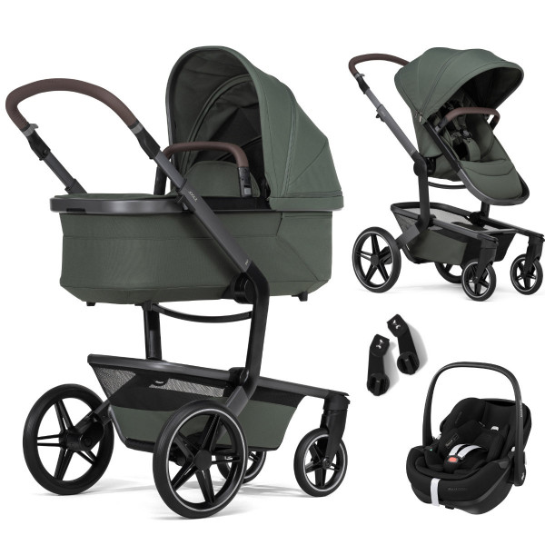 Joolz Day5 Pram Set 3 in 1 Including Maxi Cosi Pebble 360 Pro2 i.-Size Infant Car Seat