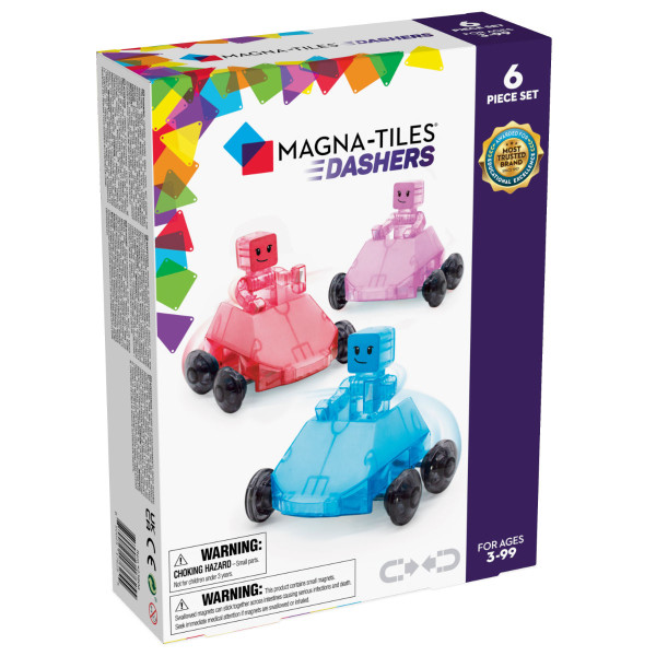 Magna-Tiles Dashers - 6 Pieces