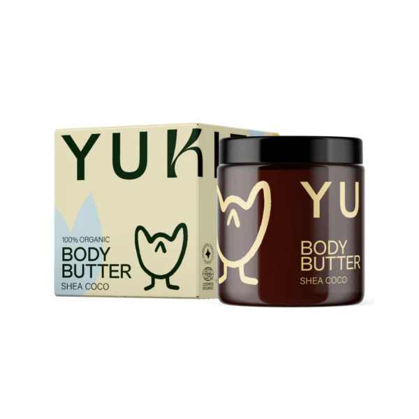 YUKIES Bio Body Butter 180g - Parfümfrei & Sensitiv Hautpflege