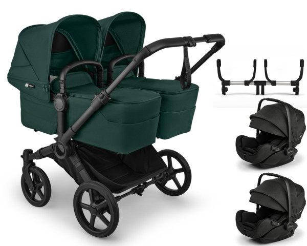 Bugaboo Donkey 6 Twin 3-in-1 Set incl. 2x Otter by Nuna