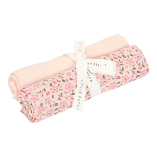 Little Dutch Muslin Swaddle Cloths 70x70 cm, 2 pcs