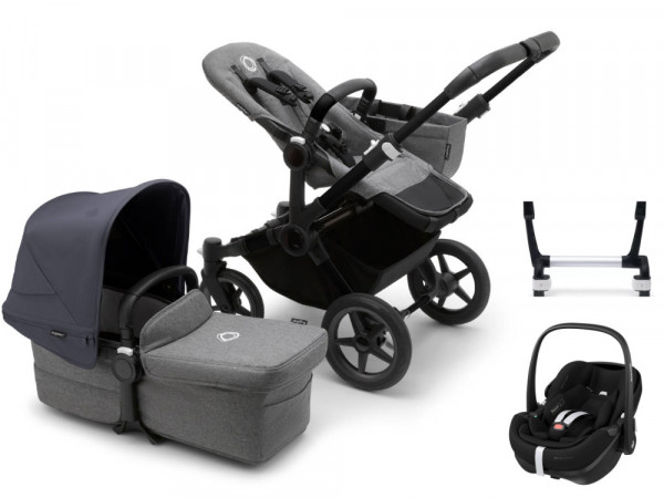 Bugaboo Donkey 5 Mono Stroller Set 3 in 1 incl. Maxi Cosi Pebble 360 Pro2 i-Size Car Seat