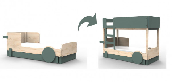 Mathy by Bols Discovery Umbauset von Einzelbett zu Stockbett