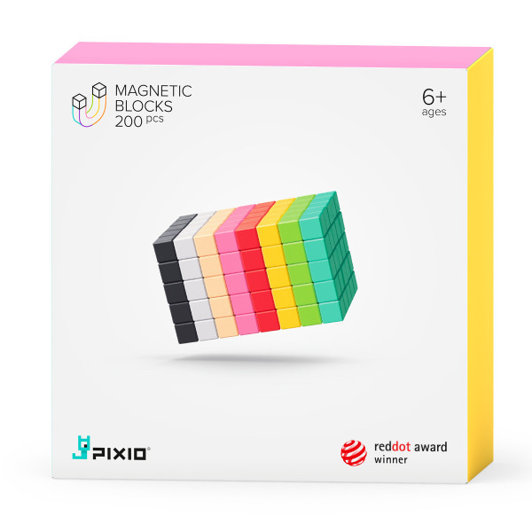 PIXIO 200 Magnetic Building Blocks