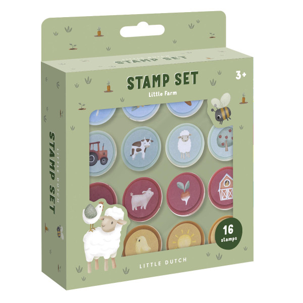 Little Dutch Stamp Set, 16-Pack