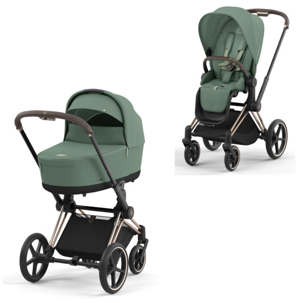 Cybex Priam Kombikinderwagen mit Lux Babywanne
