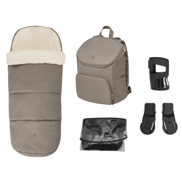 Maxi Cosi Oxford Accessory Set – Footmuff, Changing Bag & More