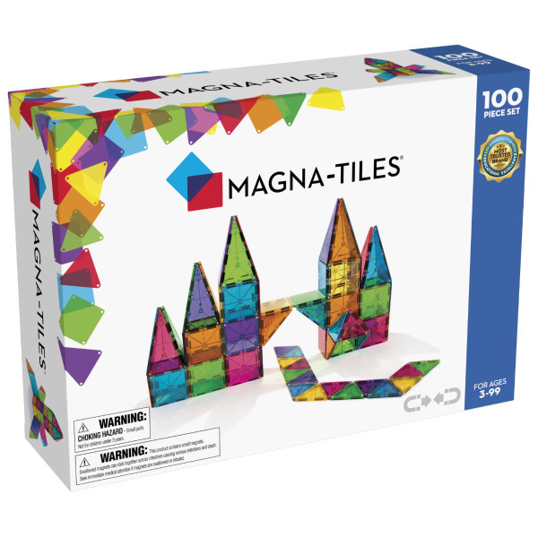 Magna-Tiles Classic - 100 Pieces