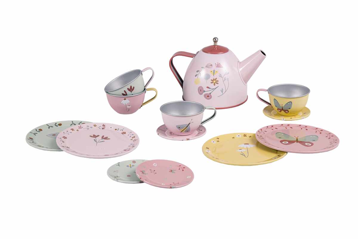 Little Dutch Tea Set Flowers & Butterflies order online Kindermaxx