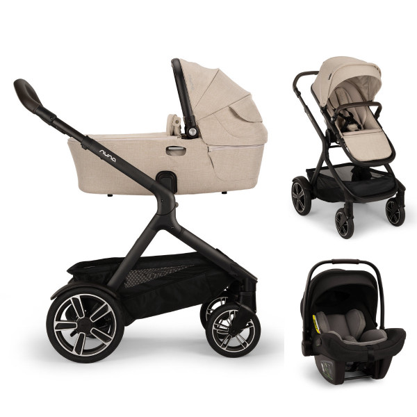 Nuna DEMI Next Stroller Set 3‑in‑1 incl. Nuna PIPA Next i‑Size Infant Car Seat