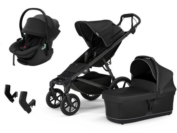 Thule Urban Glide 4-wheel Stroller Set 3-in-1 incl. Maple i-Size Infant Car Seat