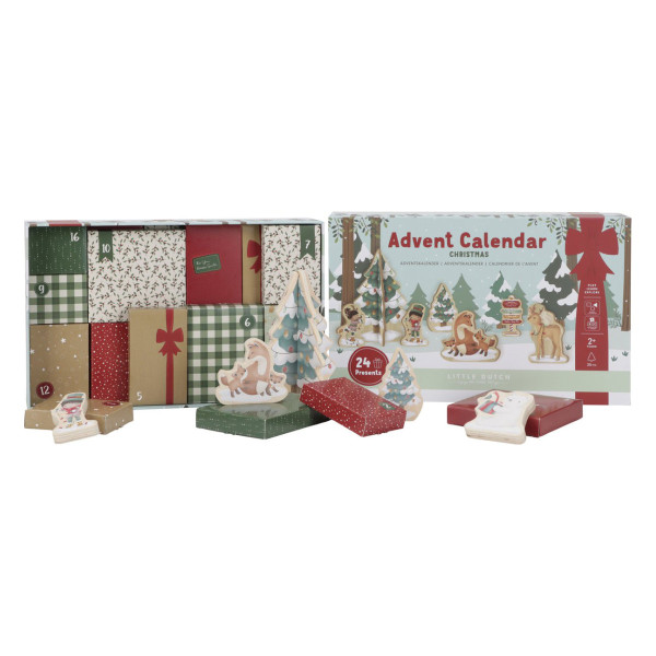 Little Dutch Advent Calendar with 24 Gifts FSC