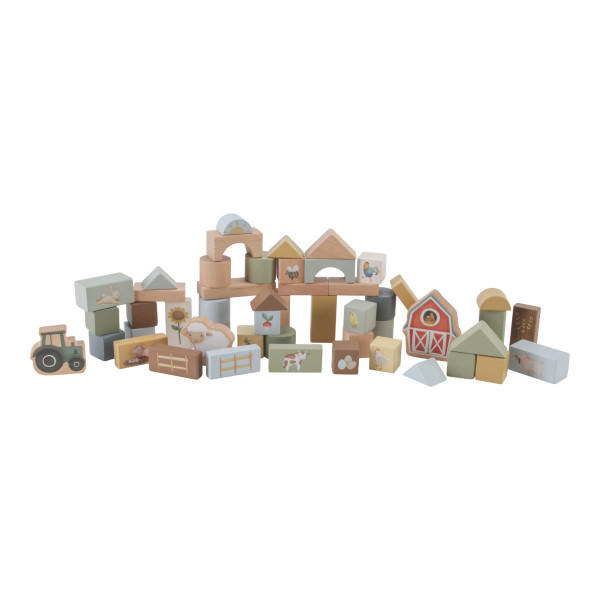 Little Dutch Wooden Building Blocks incl. Box