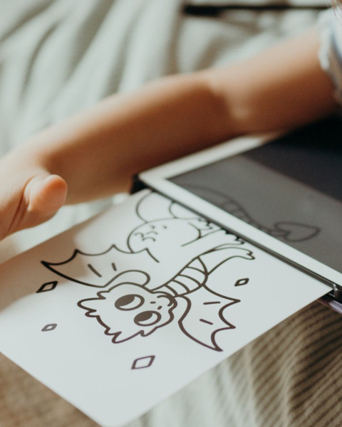 Kidywolf Nachfüllset für Kidydraw Mini Zeichentablett