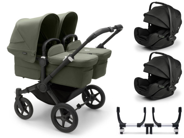 Bugaboo Donkey 5 Twin Kinderwagen Set 3 in 1 inkl. Bugaboo Otter
