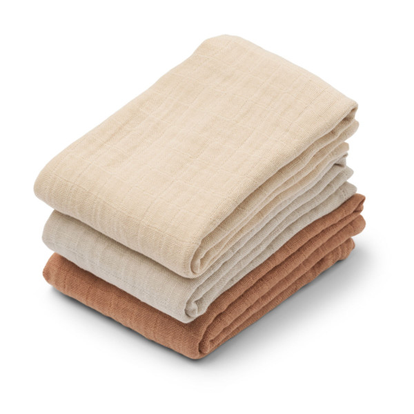 Liewood Lewis Muslin Cloths, 3 pcs.