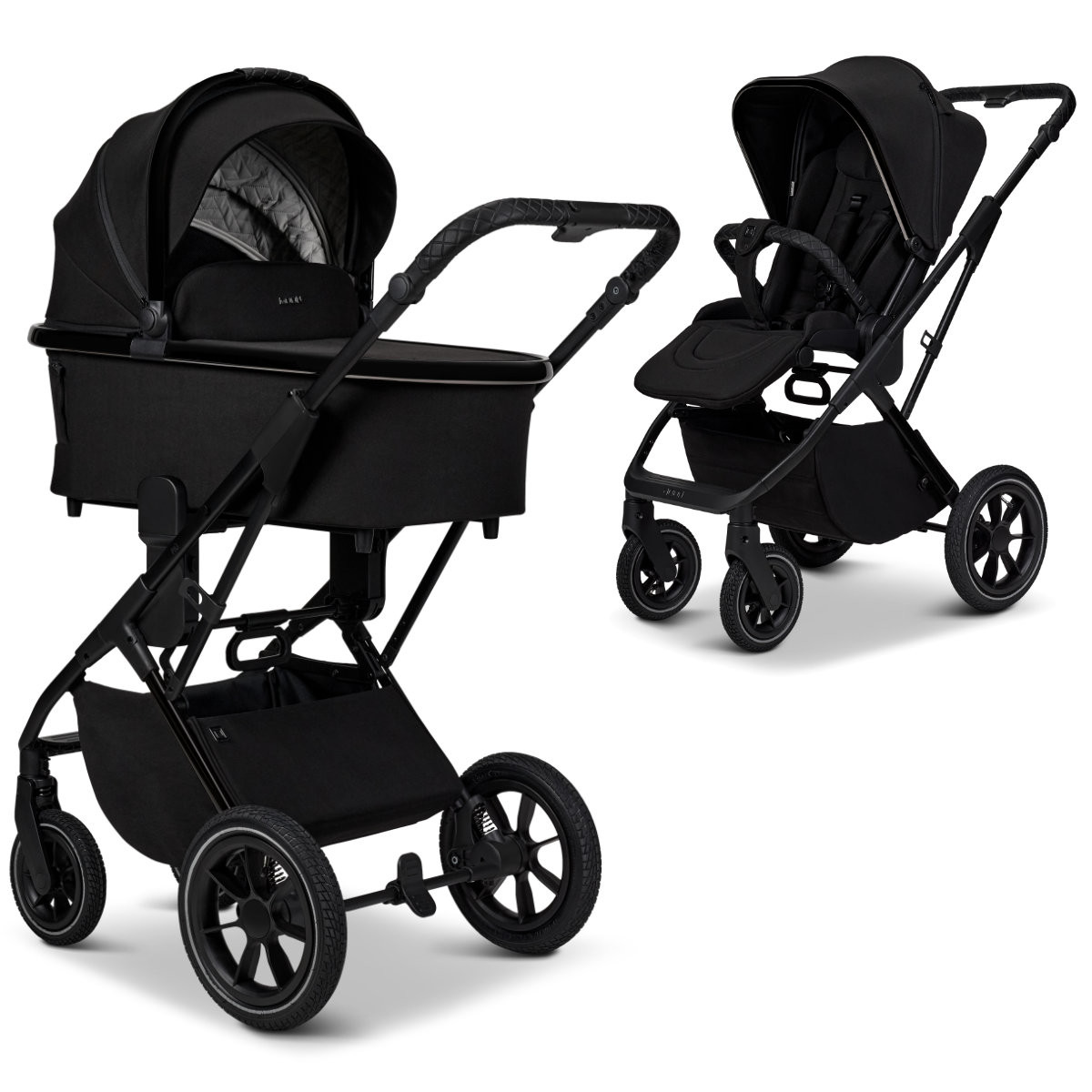 Moon Piu Kombikinderwagen 2025 Onyx