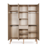 Preview: Quax Cocoon 4 door wardrobe Preview: Quax Cocoon 4 door wardrobe