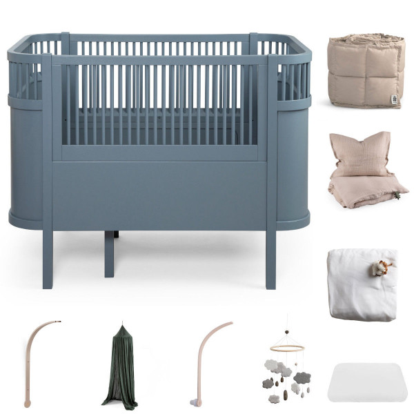 Sebra Baby & Junior Bed - All in One Set