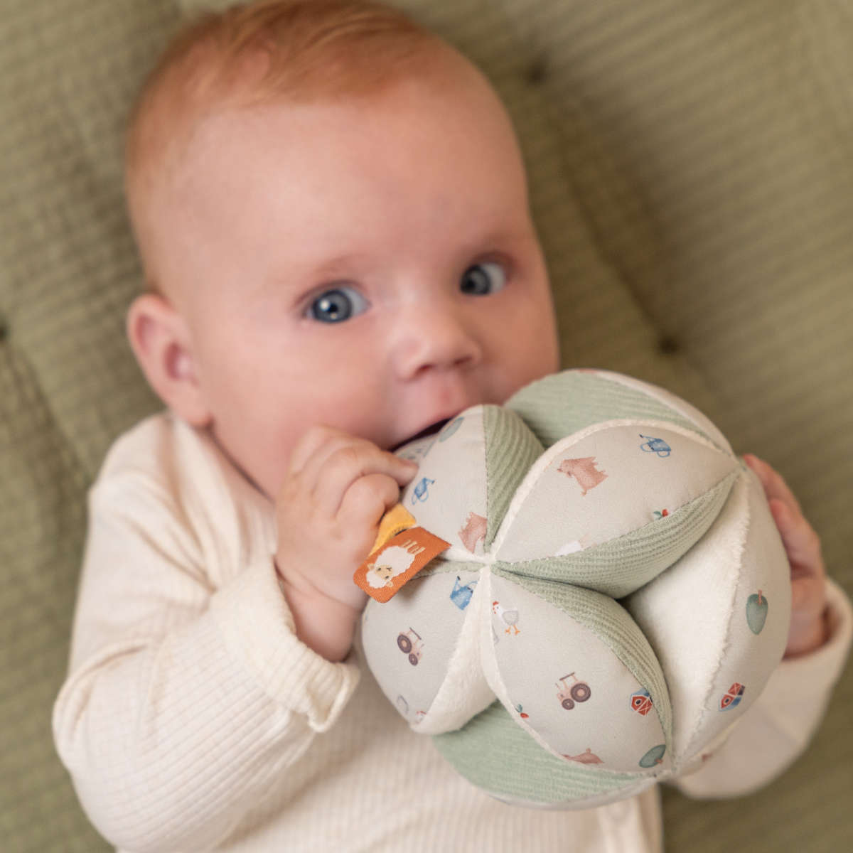 Baby Grasping Ball Little Farm Kindermaxx